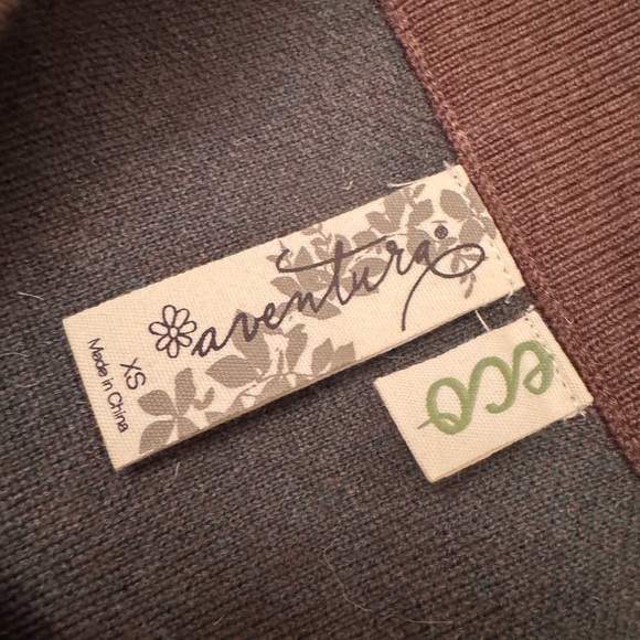 AVENTURA Skirt Knit Merino Wool Pull On Stretchy Pattern Skirt Women Sz XS - Picture 5 of 5